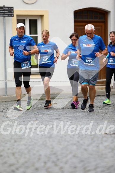 Hofmühlvolksfest-Halbmarathon Gloffer Werd