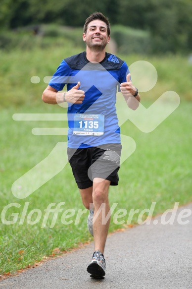 Hofmühlvolksfest-Halbmarathon Gloffer Werd
