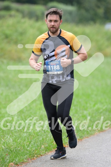 Hofmühlvolksfest-Halbmarathon Gloffer Werd