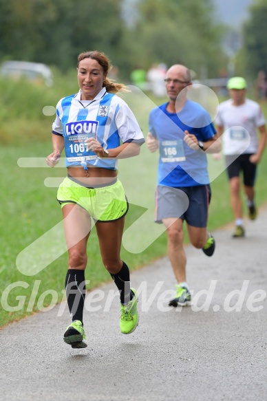 Hofmühlvolksfest-Halbmarathon Gloffer Werd