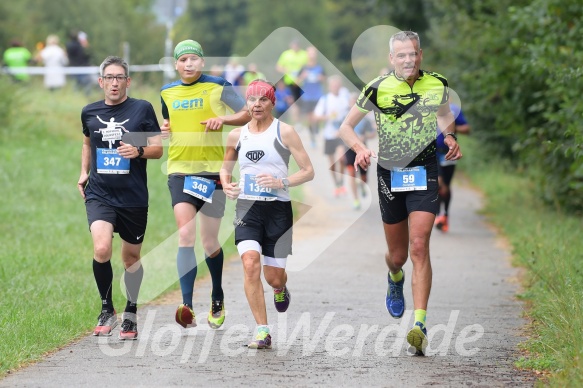 Hofmühlvolksfest-Halbmarathon Gloffer Werd