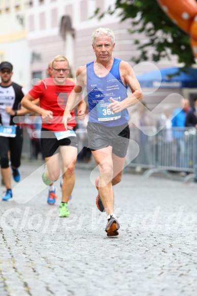 Hofmühlvolksfest-Halbmarathon Gloffer Werd